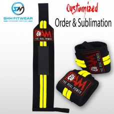 weight lifting DAM wrist wrap Heavy-duty shh Elastic wrist wrap Cross Fit Bodybuilding Gym Training W094